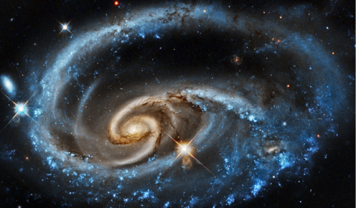 UGC 1810, Wildly Interacting Galaxy From Hubble 