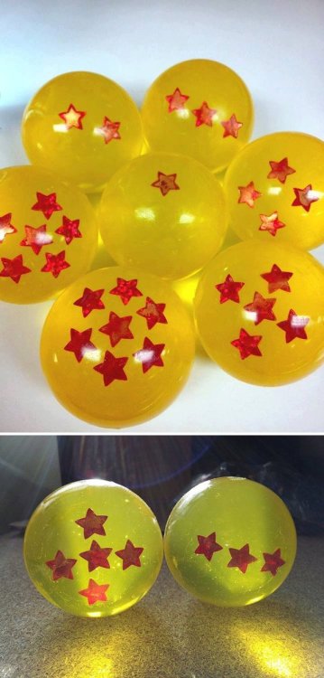 dorkly:  Your Wish is Granted: Life-Size Dragonballs Made of Soap  I’m just saiyan you can pick these up over at the Digitalsoaps etsy page.