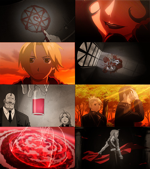 fizzbucket:  screencap meme: fullmetal alchemist: brotherhood + colours abound  There’s