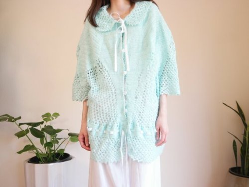 Mint Cardigan //PeonyDaze