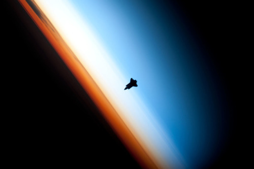 humanoidhistory:February 9, 2010 – Before the Space Shuttle Endeavour rendezvoused with the In
