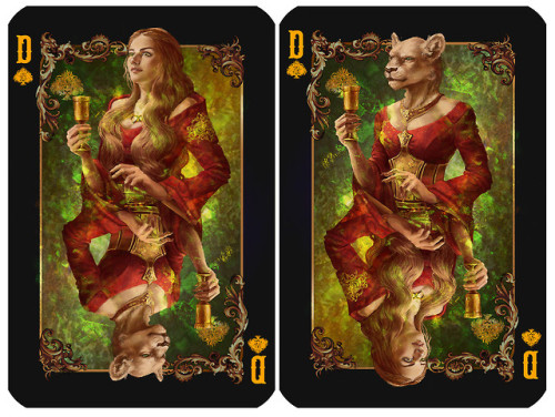 fuckyeahiamcurious: The Pride of Casterly Rock.Cards by  Maria Roklain