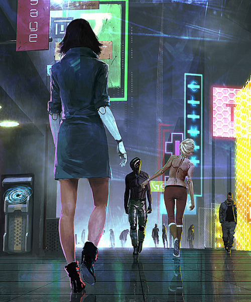 cinemagorgeous: Sci-fi art by Igor Kieryluk.