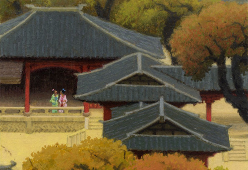 scurviesdisneyblog:  Mulan visual development by Saiping Lok (x) 