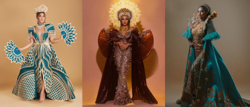 themakeupbrush: Miss World Philippines 2022 National Costume Contest, with costumes inspired by Sant