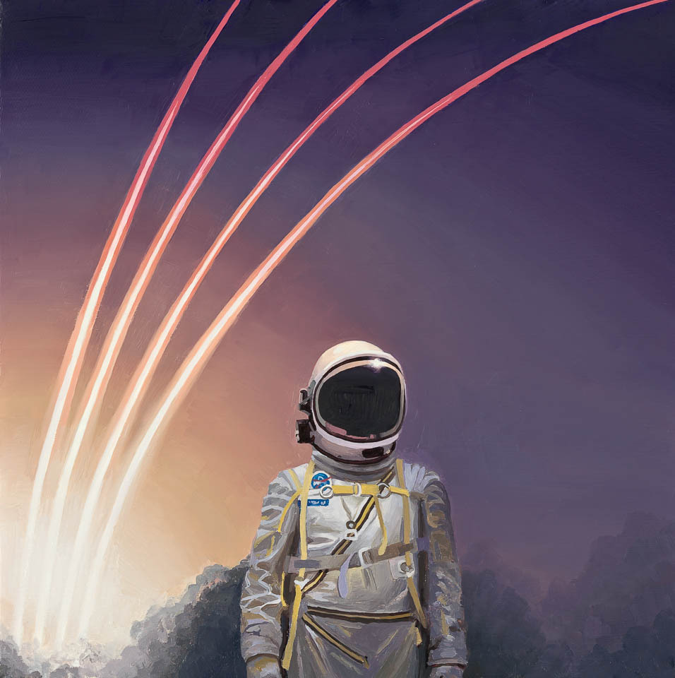 southofsideways:  AstronautDinosaur - Headed to Miami this week for the art shows?