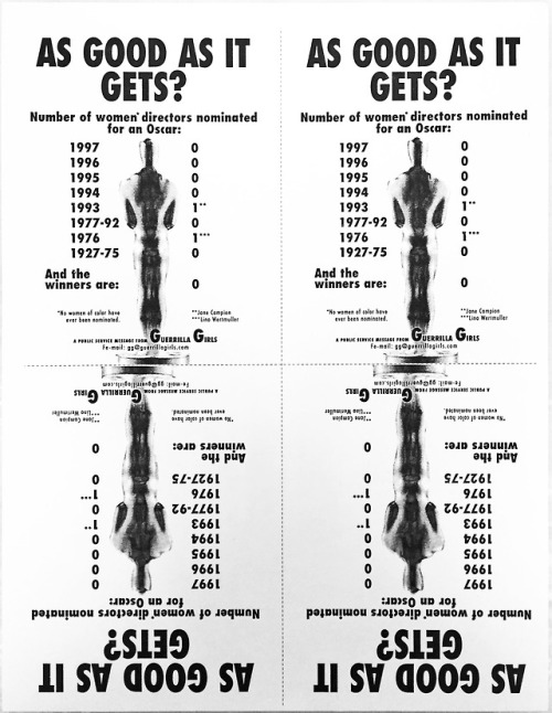 Founded in 1985, the Guerrilla Girls are a collective of anonymous artists known for their activist 