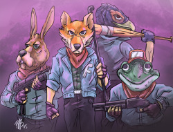 rjsouza:  Starfox Miami Mashed up fanart