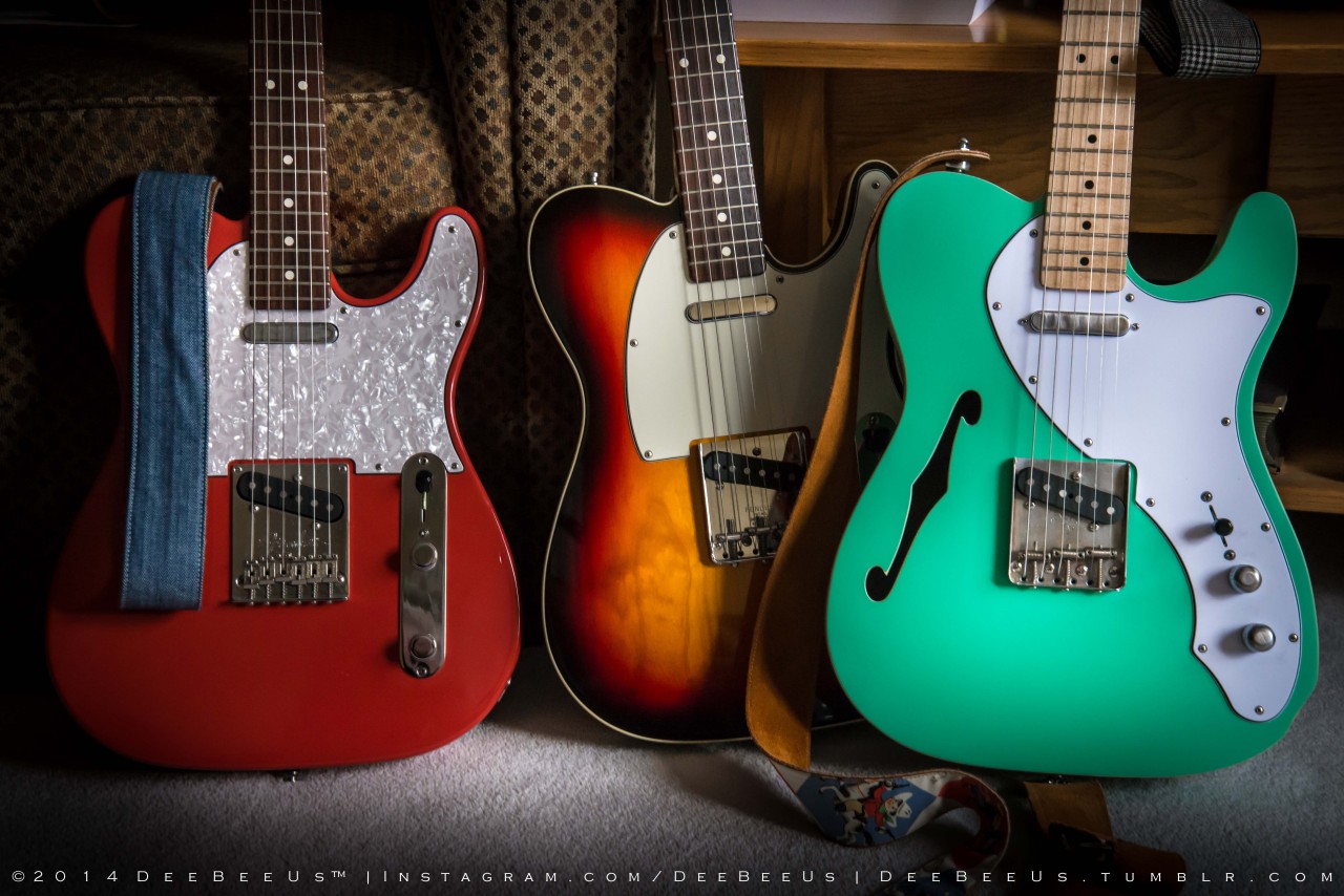 deebeeus:  2009 Fender American Standard Telecaster, FSR, Fiesta Red with matching
