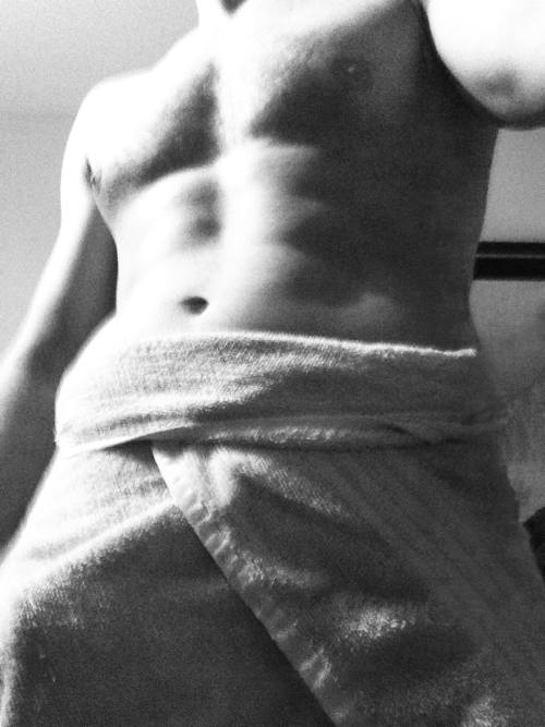 husbandnextdoor: Finally a nice after work shower. Very dirty day..