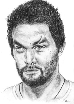 drawings-by-me:Jason Momoa (Khal Drogo) 3/15