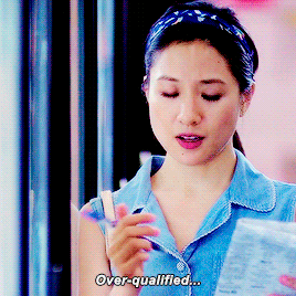 : Jessica Huang looking for a job.