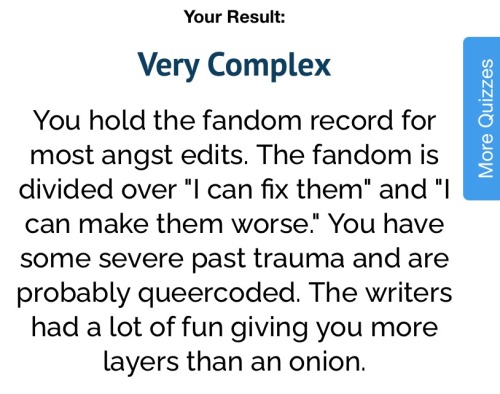 Sigh. Probably True.