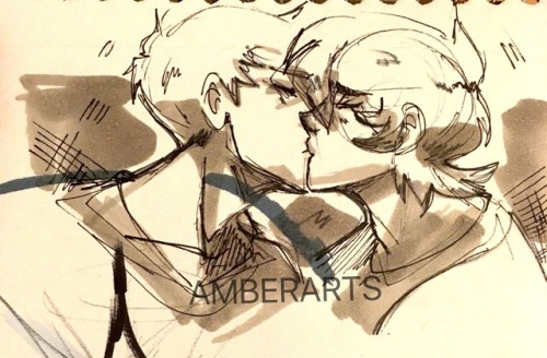amberarts: Day 25: ship Keith comes back and they have a good kiss, yessiree //dont repost//