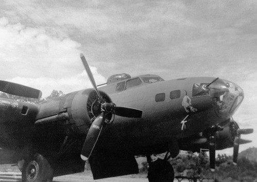 B-17 Flying Fortress bomber &lsquo;Pluto&rsquo; at Port Moresby, Australian Papua, 1942-1943