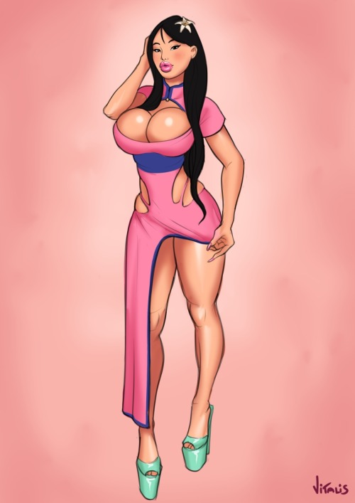 vitalisart: “Disney Princesses Reimagined as Slutty Bimbos”? That’s a Buzzfeed art