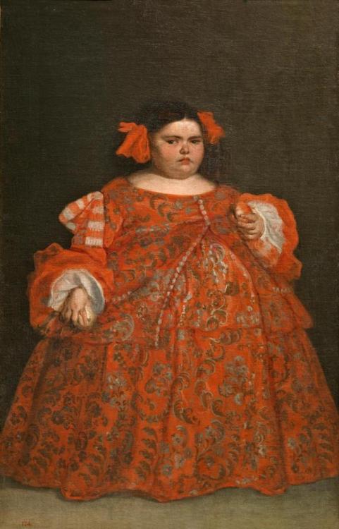 Juan Carreno De Miranda, Eugenia Martinez Vallejo (The Monster), 1680.