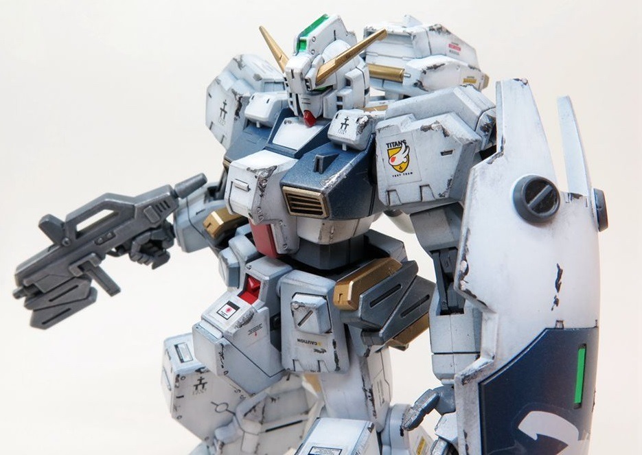 gunjap:  Custom Build Gundam Hazel 海兹尔兔子一号！Latest Work by quantian2002.