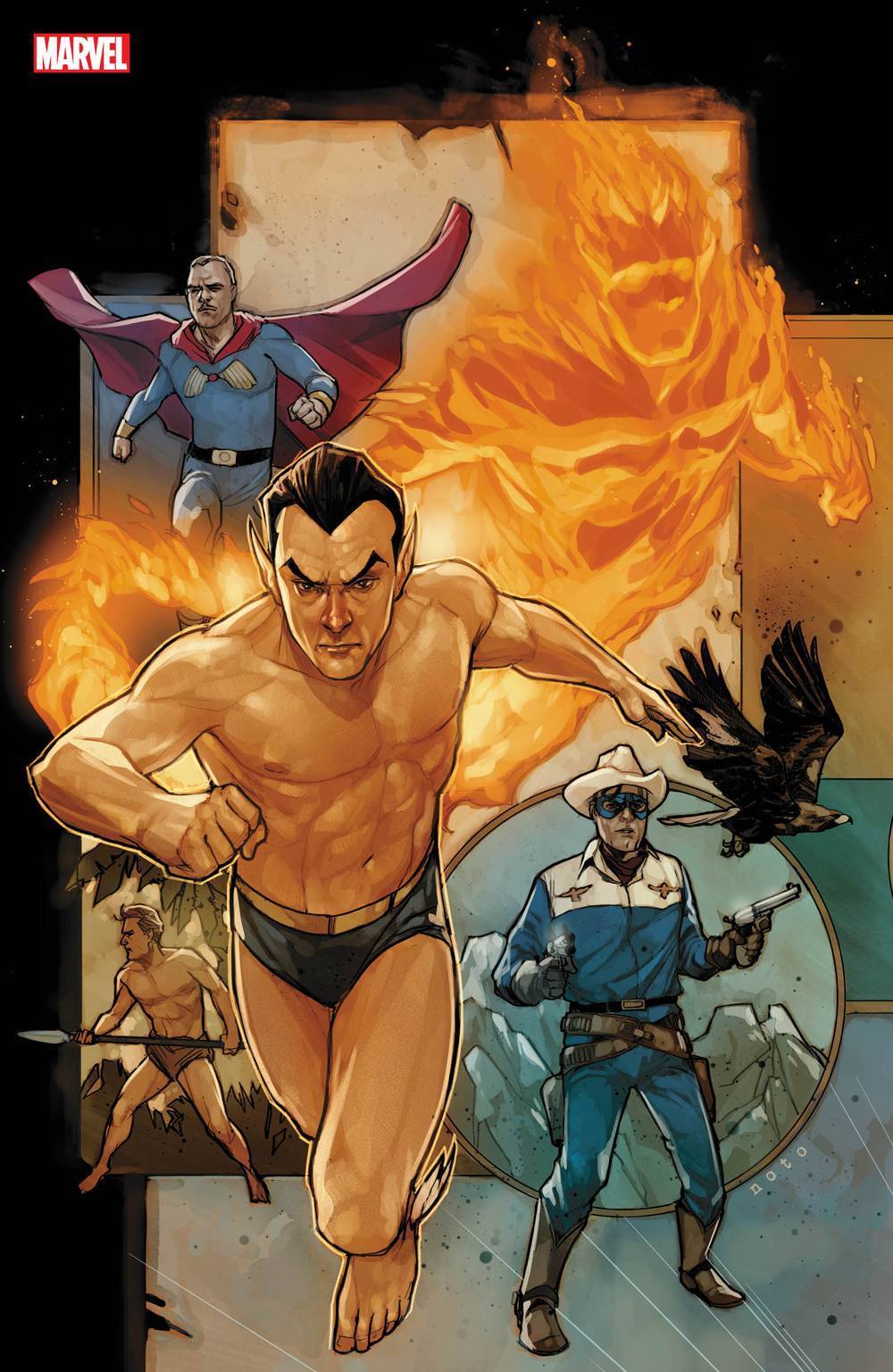 bear1na:  Avengers #12, Amazing Spider-Man #13, Immortal Hulk #11, and Champions