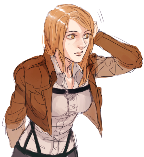  sometimes I like to think that maybe Petra had longer hair back in her trainee days&hellip;&hellip;