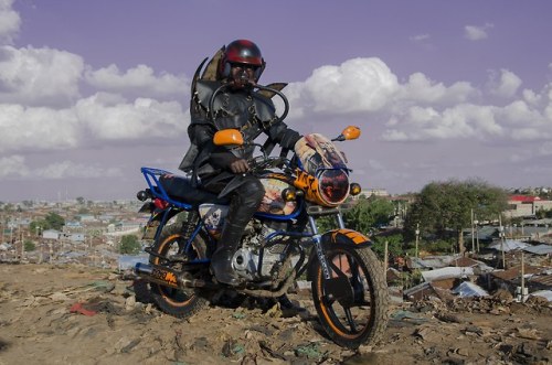 bobbycaputo: Meet the Badass, Costumed Motorbike Taxi Drivers of Nairobi Photographed by Jan Hoek