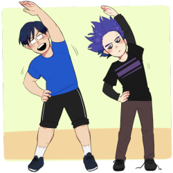 dottyboxx:Shinsou finally sleeps.