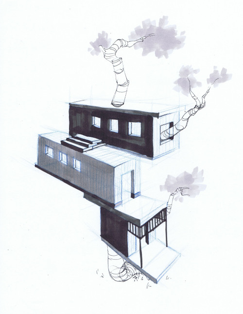 tree house design for Creative Perspective with Robert Hunt