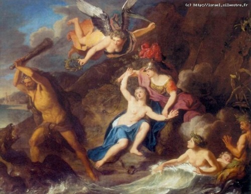 hildegardavon:Louis de Silvestre, 1675-1760Hercules delivers the daughter of Laomedon (Hesione), oil