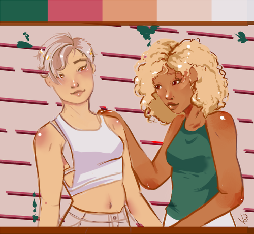 kyoukoswife:still climbing out of that depression hole by drawing some gaysim not gonna finish this 