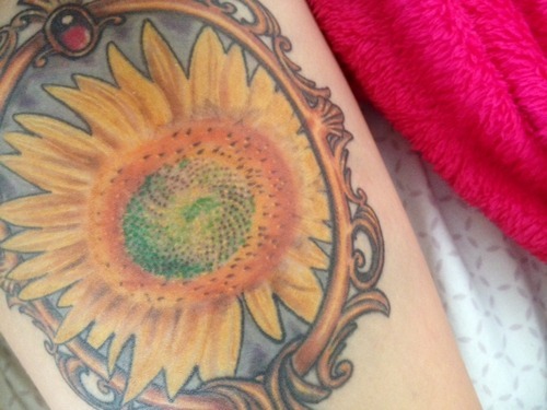 fuckyeahtattoos:  This tattoo means a lot to me and I’m in love with the detail. Done by Charles Berger at Heroes and Ghosts Tattoo in Richmond, VA