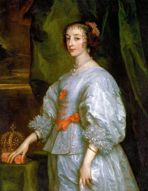 Henrietta Maria of France by Anthony van Dyck, 1632