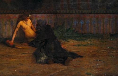 Tancrede Bastet“Paphunce dans le Tombeau”, 1900