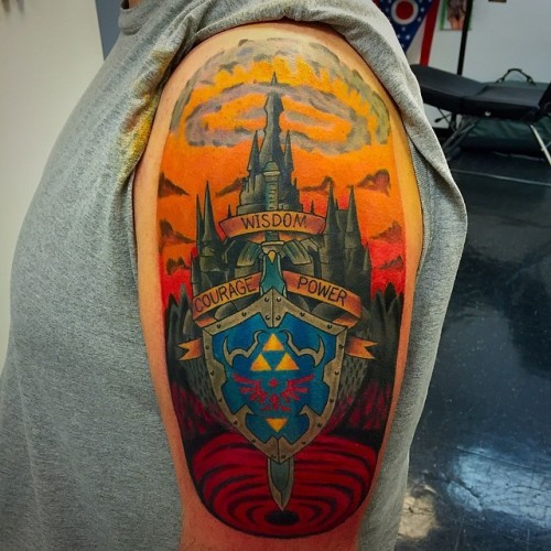 link-forever: The Legend of Zelda Tattoos [1]  [2]  [3]  [4]  [5]