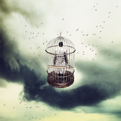 ichabodchrane:the art tag is great inspiration: 1/?the flying houses by laurent chehere