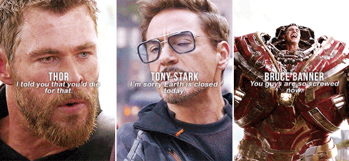 thorrodinsons: We’re the Avengers, we can bust weapons dealers the whole day, but how do we co