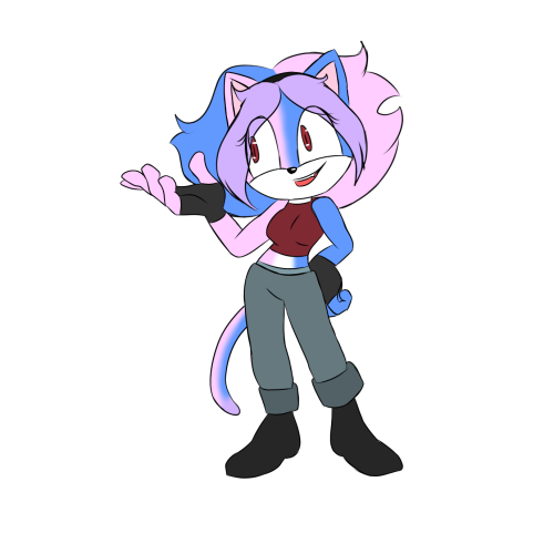 Meet Giselle The Jester, Sonic And The Black Knight Counterpart Of Gin The Cat! She Is Fun And Energetic,