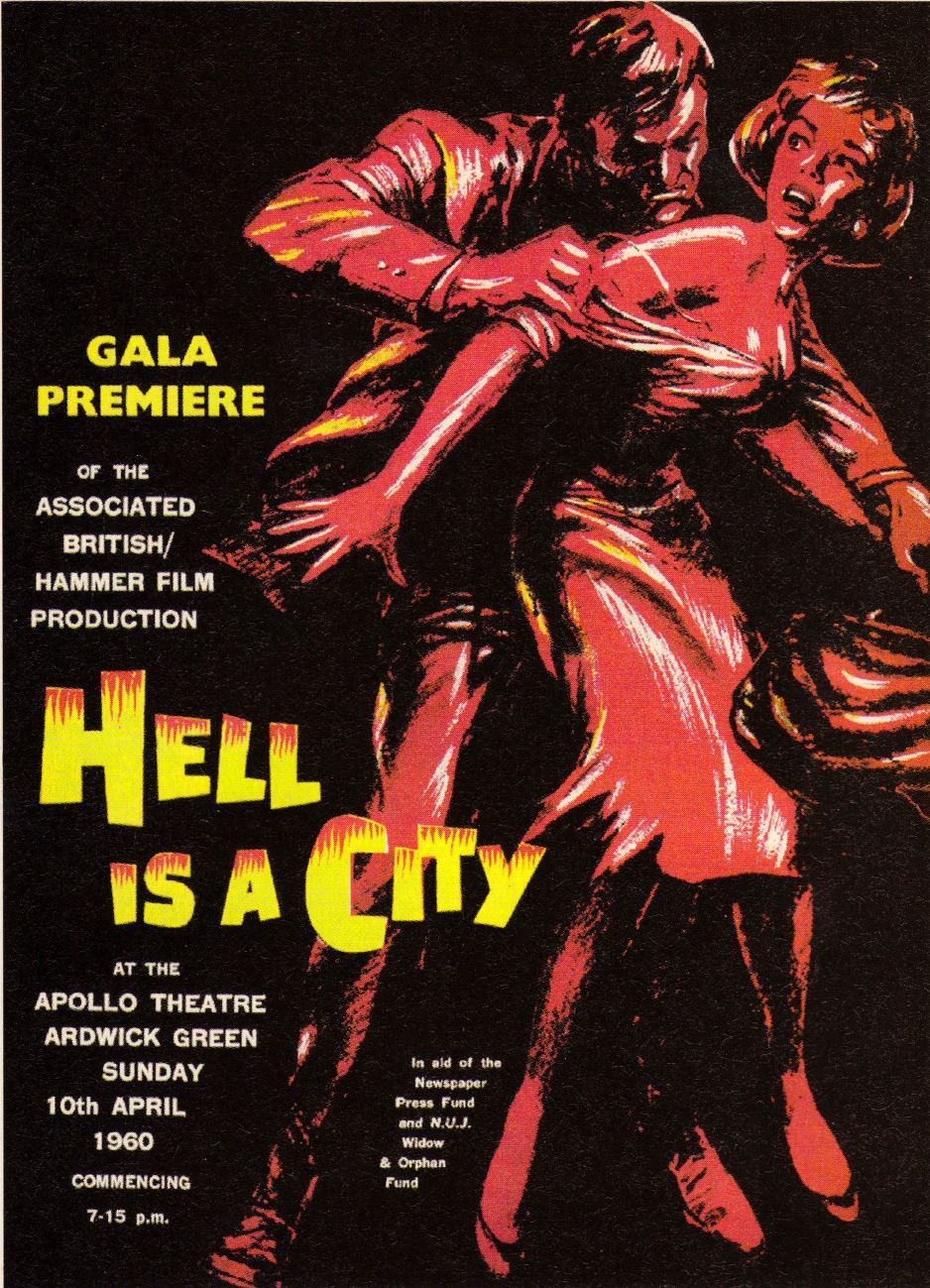  Advertisement for Hell is a City from Hammer Horror magazine No 3 (Marvel magazines,