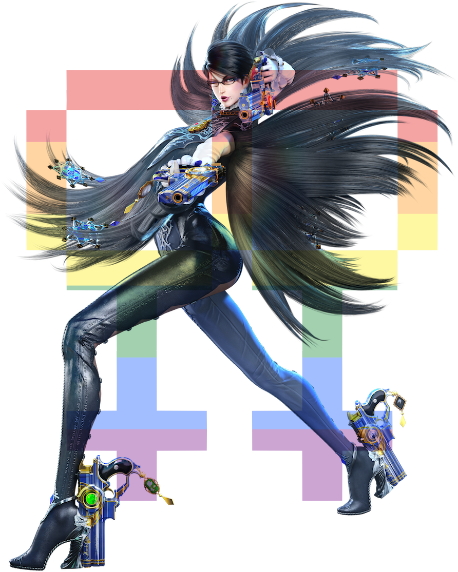 videogamelesbianism:    Bayonetta and Jeanne from Bayonnetta (1&amp;2) are lesbians