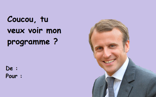 onestenrepublique: Valentine card meme, french politicians edition.