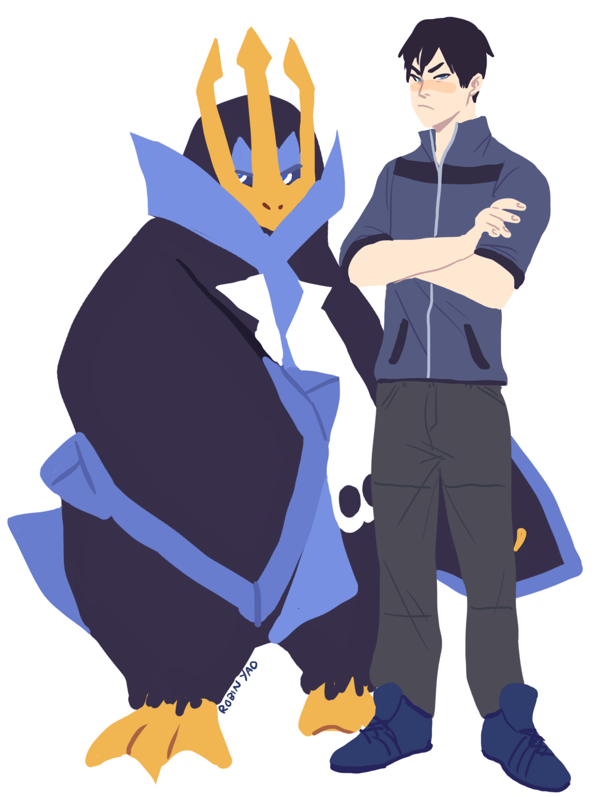 shounenkings:  full sizes 1 | 2i wanted to do some lineless coloring so here i am..
