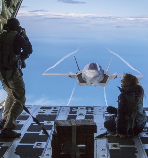 eyestothe-skies:  F-35 Over UK - Media Flight