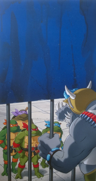 cinematicwasteland:Teenage Mutant Ninja Turtles VHS Artwork, by Greg Martin.