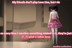 Love Live! School Idol Project Confessions