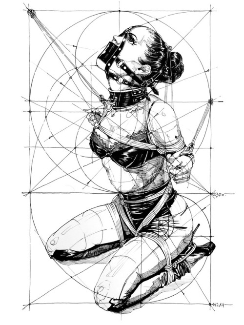 bdsmart:  В процессе. Пленённая Геометрией. Restrained In Geometry. In progress.  SOLVE et COAGULA. Welcome to my world of emotional graphic.. Добро пожаловать в мой мир эмоциональной графики..