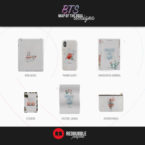 jungshiii: BTS Map of your Soul merch ♡ the colletion ▸ redbubble find me on ▸ redbubble  all m