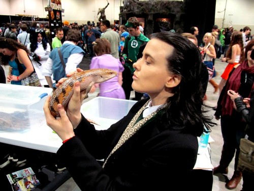 hellofeanor:CCEE Day Two Pulled out the ol’ Stuttgart Loki because it was snowing (see photo 2, wh