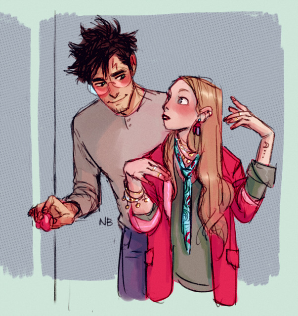 atalienart &#8212; Harry and Luna :) I imagine they meet a lot (as...