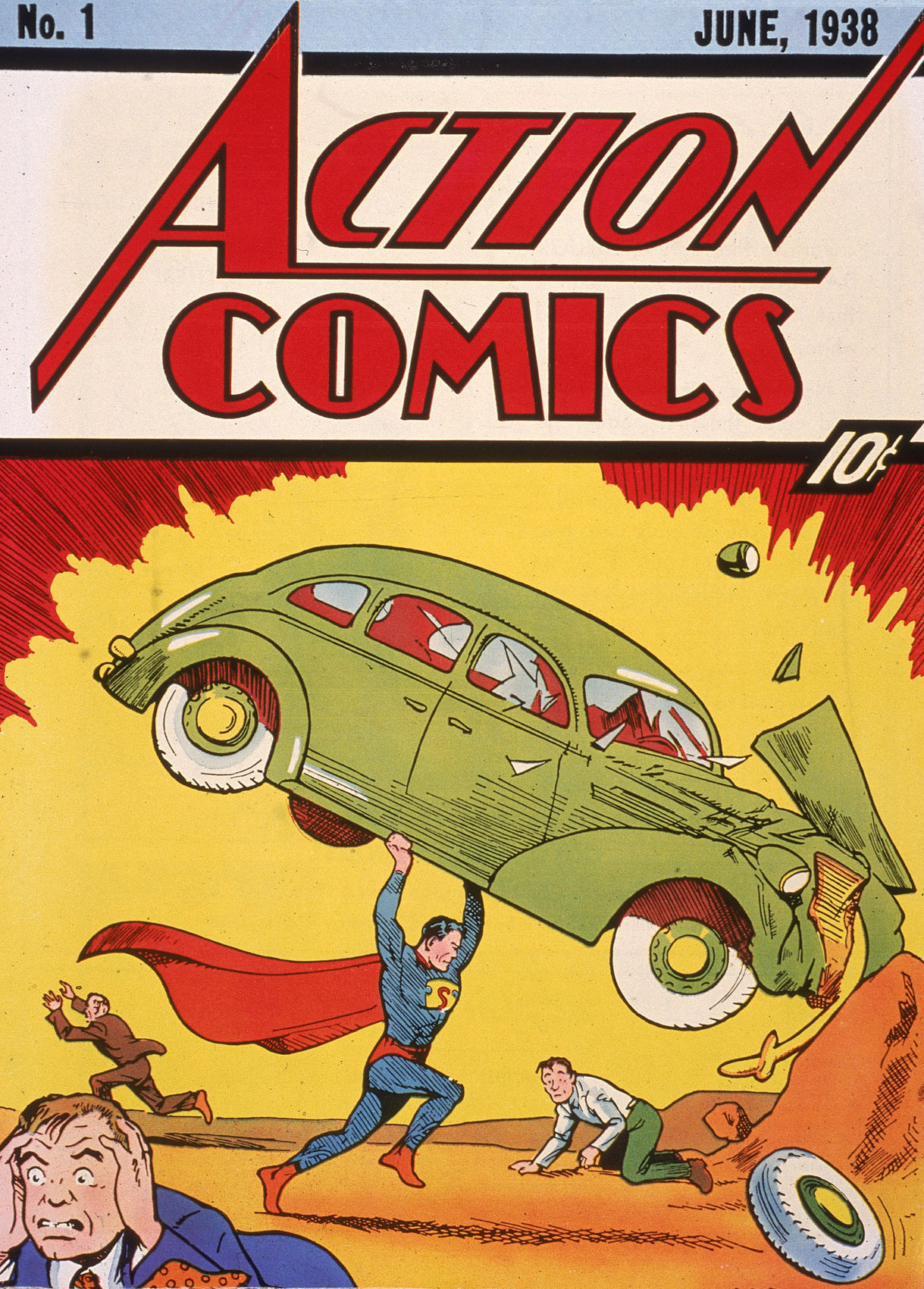 75 YEARS AGO TODAY |4/18/38| The first Superman comic was published by Action Comics.