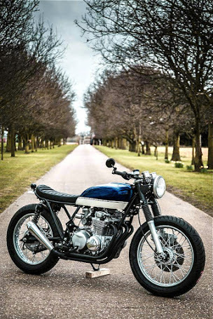 Porn Pics caferacerpasion:  Honda CB550 Cafe Racer