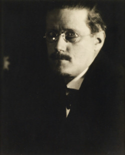 James Joyce by Man Ray  (1922)